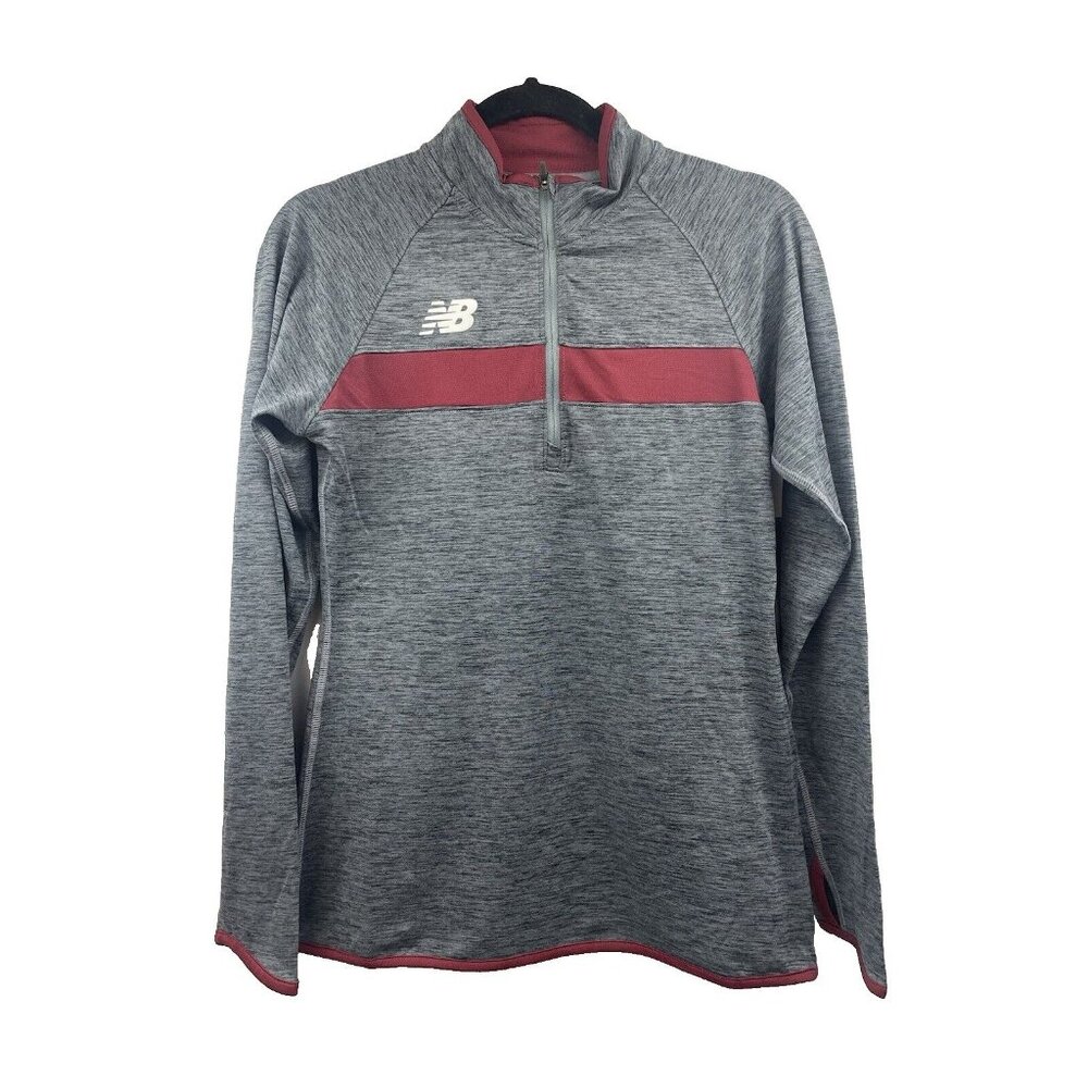 New Balance Women's Team Athletics Half Zip Quick Dry Shirt Women's Small - Picture 6 of 16